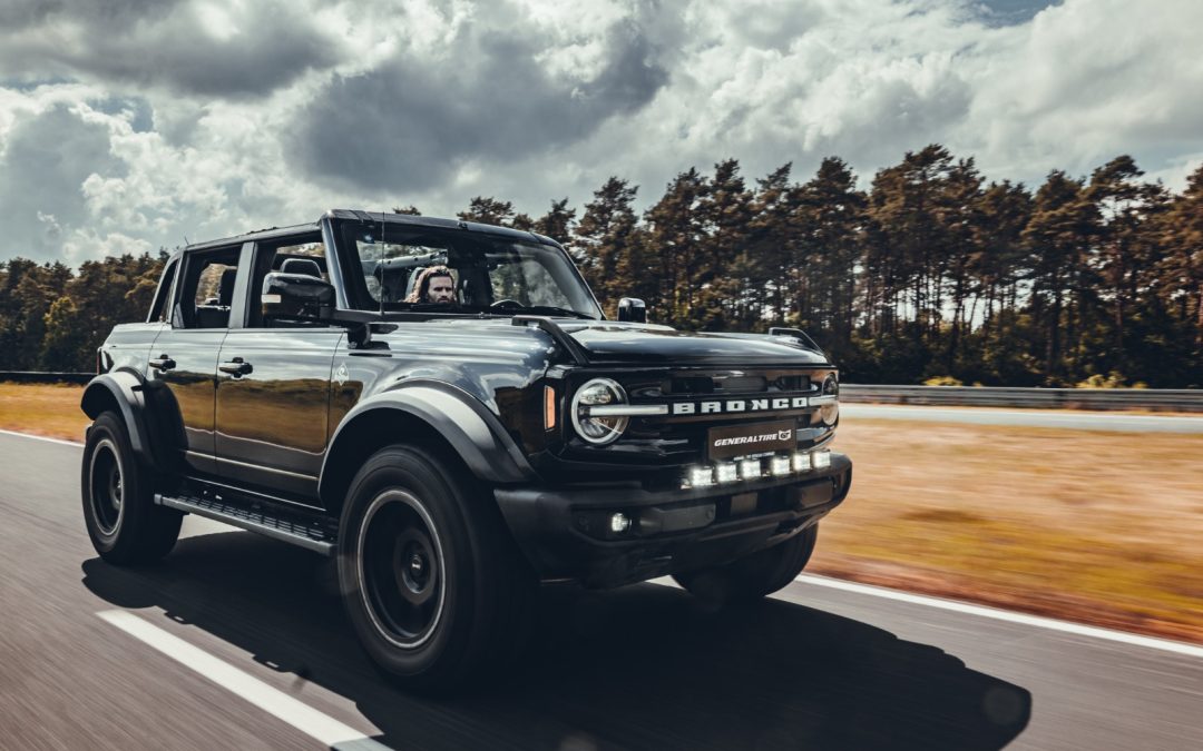 Versiunea îmbunatatita a noului Ford Bronco se bazează pe anvelopele off-road de la General Tire